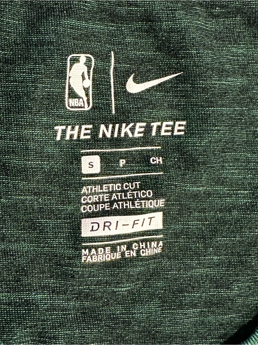 Nike Women's Boston Celtic V-Neck T Shirt Sz Small Green Shamrock St. Patricks